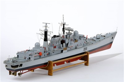 Lot 676 - Royal Navy Destroyer.