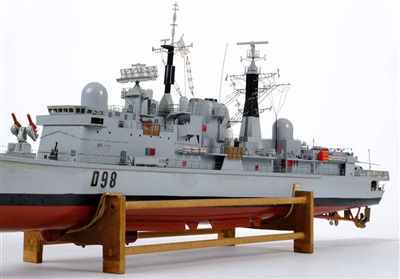 Lot 676 - Royal Navy Destroyer.