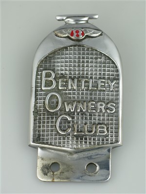 Lot 393 - Bentley Owners Club.