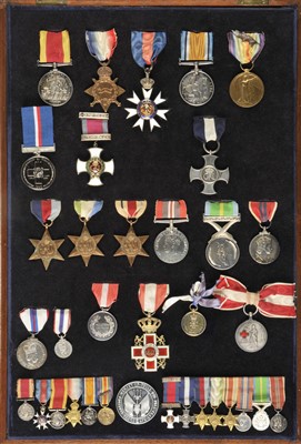 Lot 1009 - WWII. A fine family group, to Vice Admiral A.H. Norman, CMG, MID, Royal Navy and his son Lieutenant Commander E.D. Norman, DSO, DSC, a group of five to Vice Admiral A.H. Norman, Royal Navy