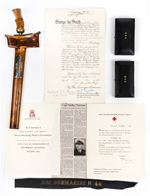 Lot 1009 - WWII. A fine family group, to Vice Admiral A.H. Norman, CMG, MID, Royal Navy and his son Lieutenant Commander E.D. Norman, DSO, DSC, a group of five to Vice Admiral A.H. Norman, Royal Navy