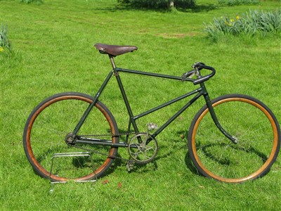 Lot 450 - Royal Enfield 'Path Racer' bicycle.