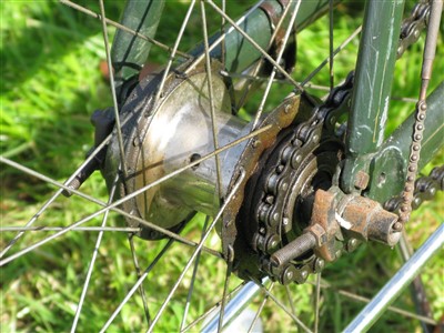 Lot 450 - Royal Enfield 'Path Racer' bicycle.