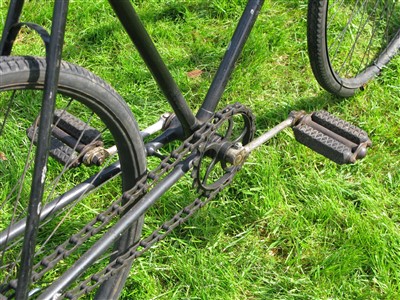Lot 456 - A Leicester Cycle Co. 'No 1 Peregrine' Safety Bicycle.