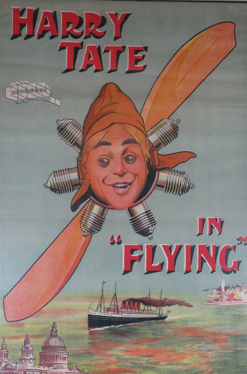 Lot 566 - Harry Tate in 'Flying'.