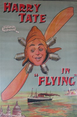 Lot 566 - Harry Tate in 'Flying'.