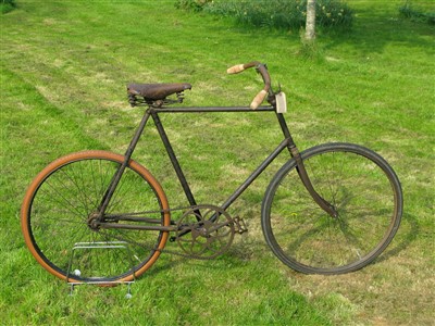 Lot 596 - Hillman, Herbert & Cooper, 'Helical Tube' Premier bicycle.