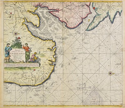 Lot 203 - Sea chart.