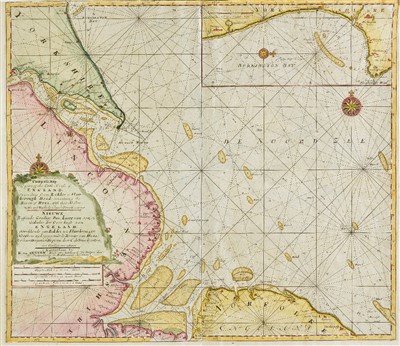 Lot 204 - Sea chart.