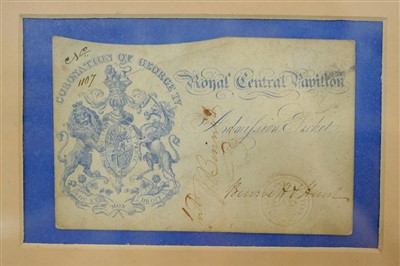 Lot 392 - George IV Coronation.