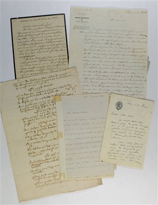 Lot 394 - Historical autographs.