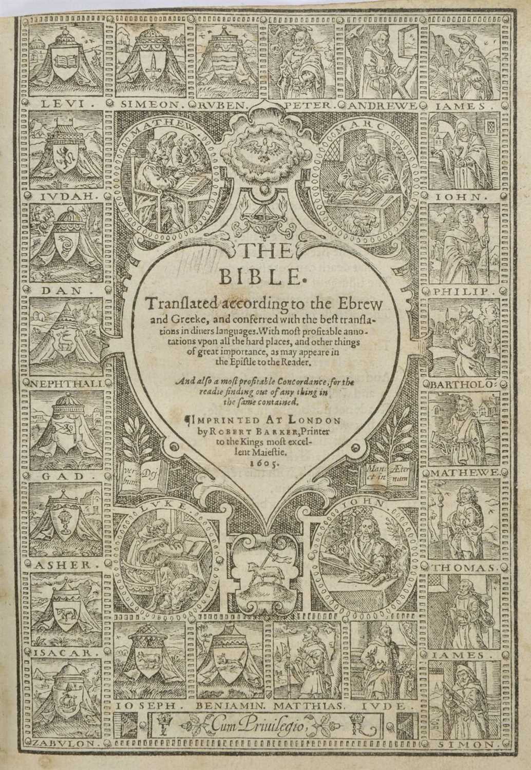 Lot 412 - Bible [English].