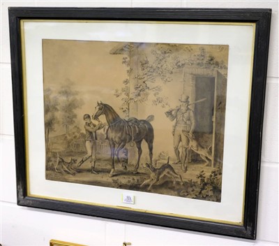 Lot 321 - Attributed to George Morland (1763-1804).