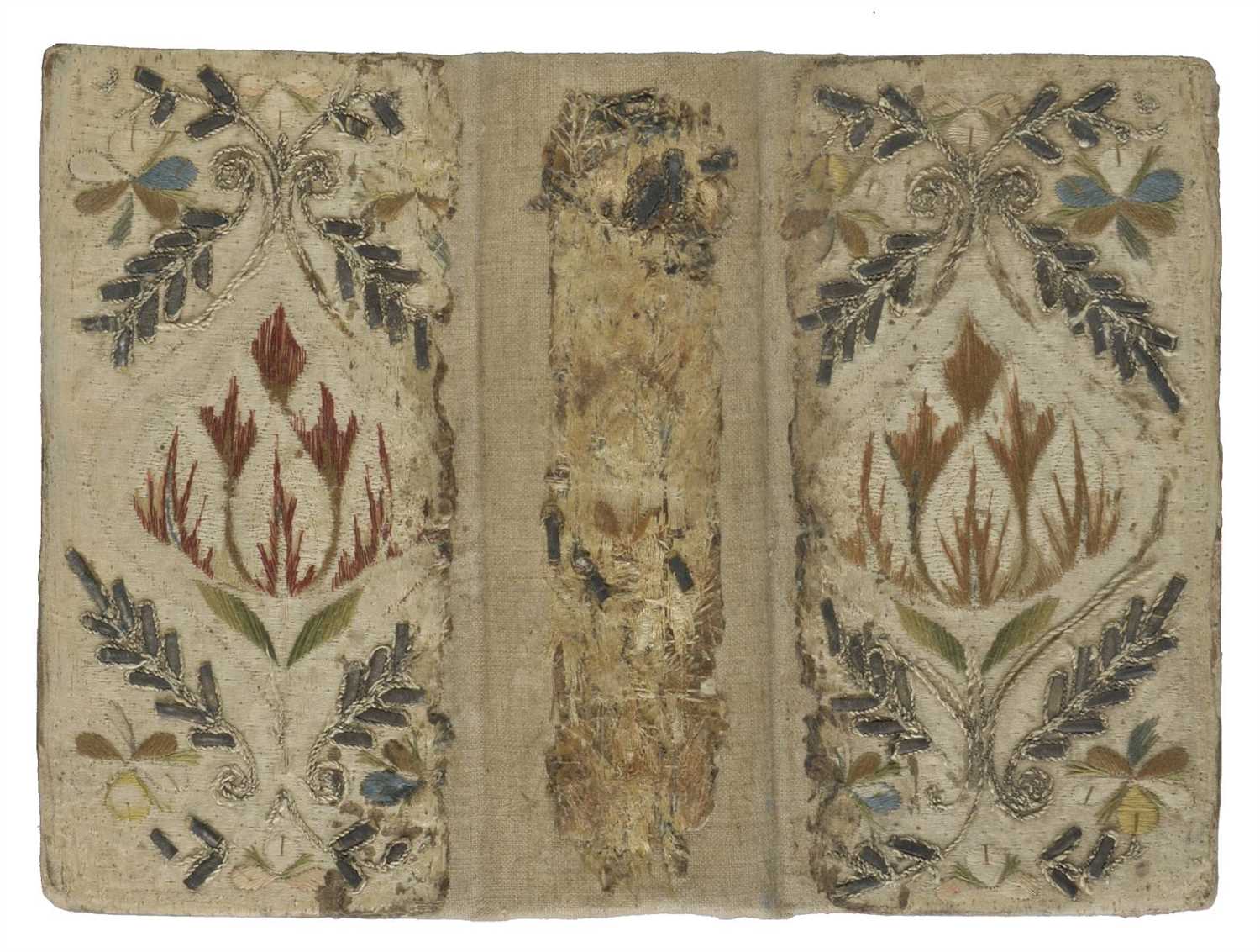 Lot 397 - Embroidered binding.