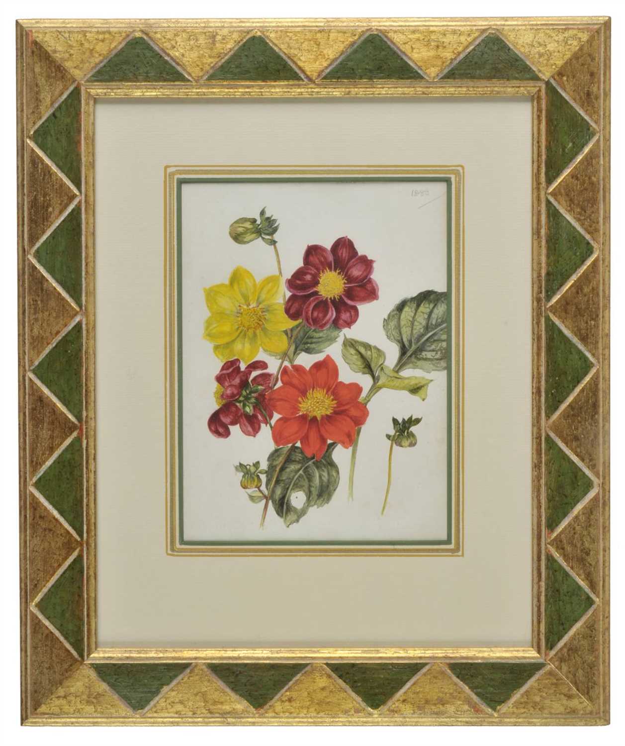 Lot 273 - Botanical watercolours.