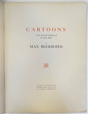 Lot 449 - Beerbohm, Max