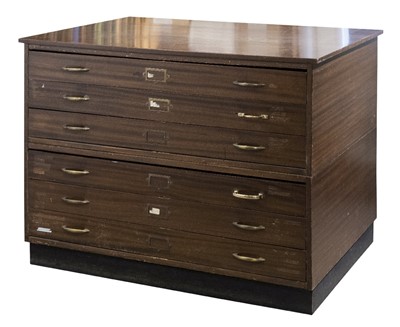 Lot 444 - Plan chest.