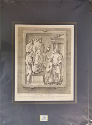 Lot 202 - Classical engravings.