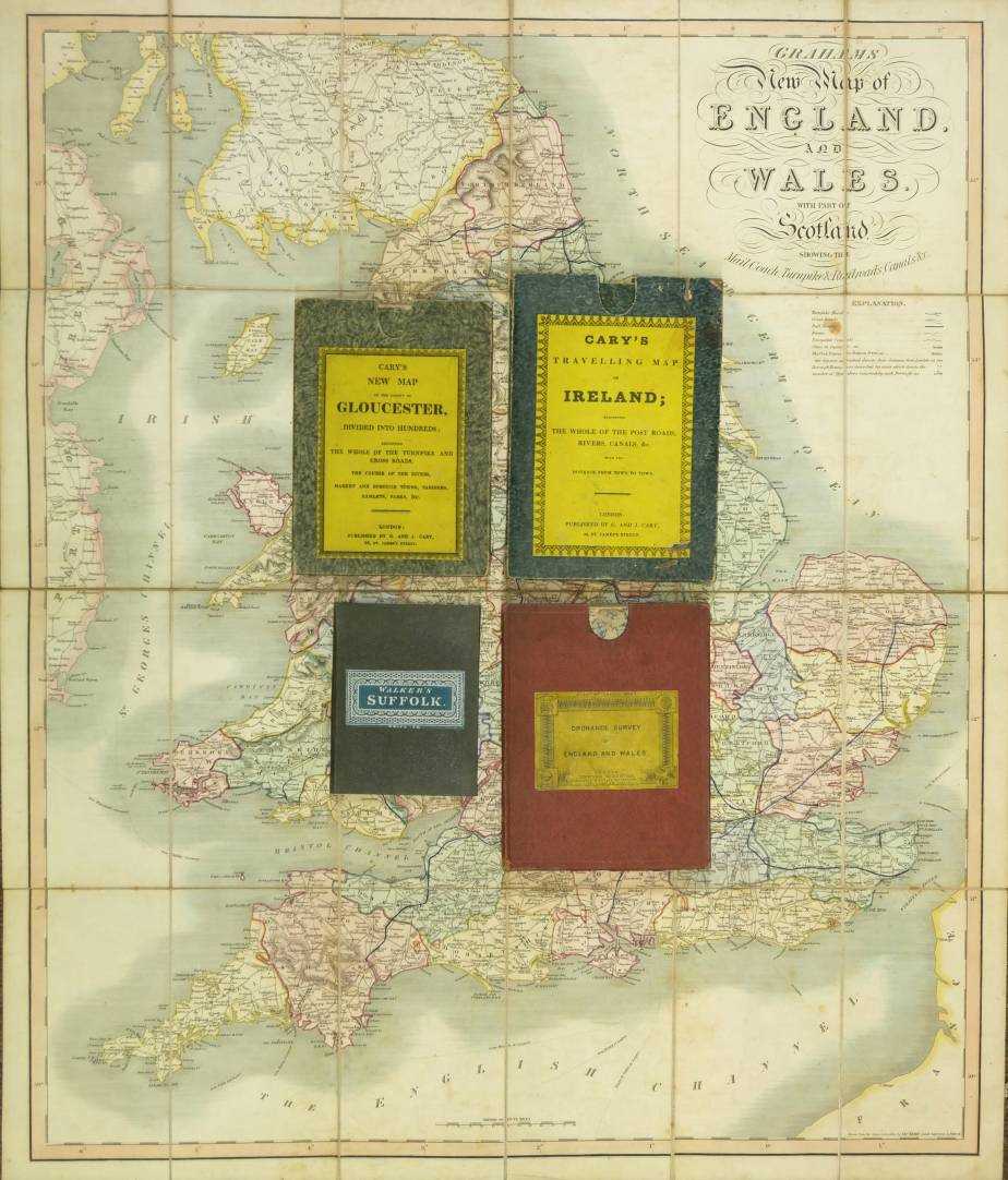 Lot 126 - Folding maps.