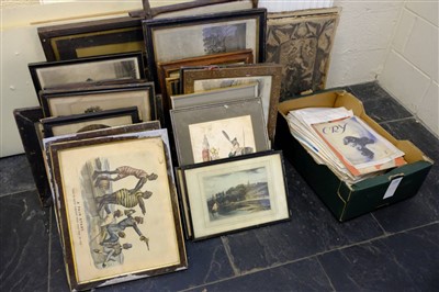 Lot 229 - Prints & engravings.