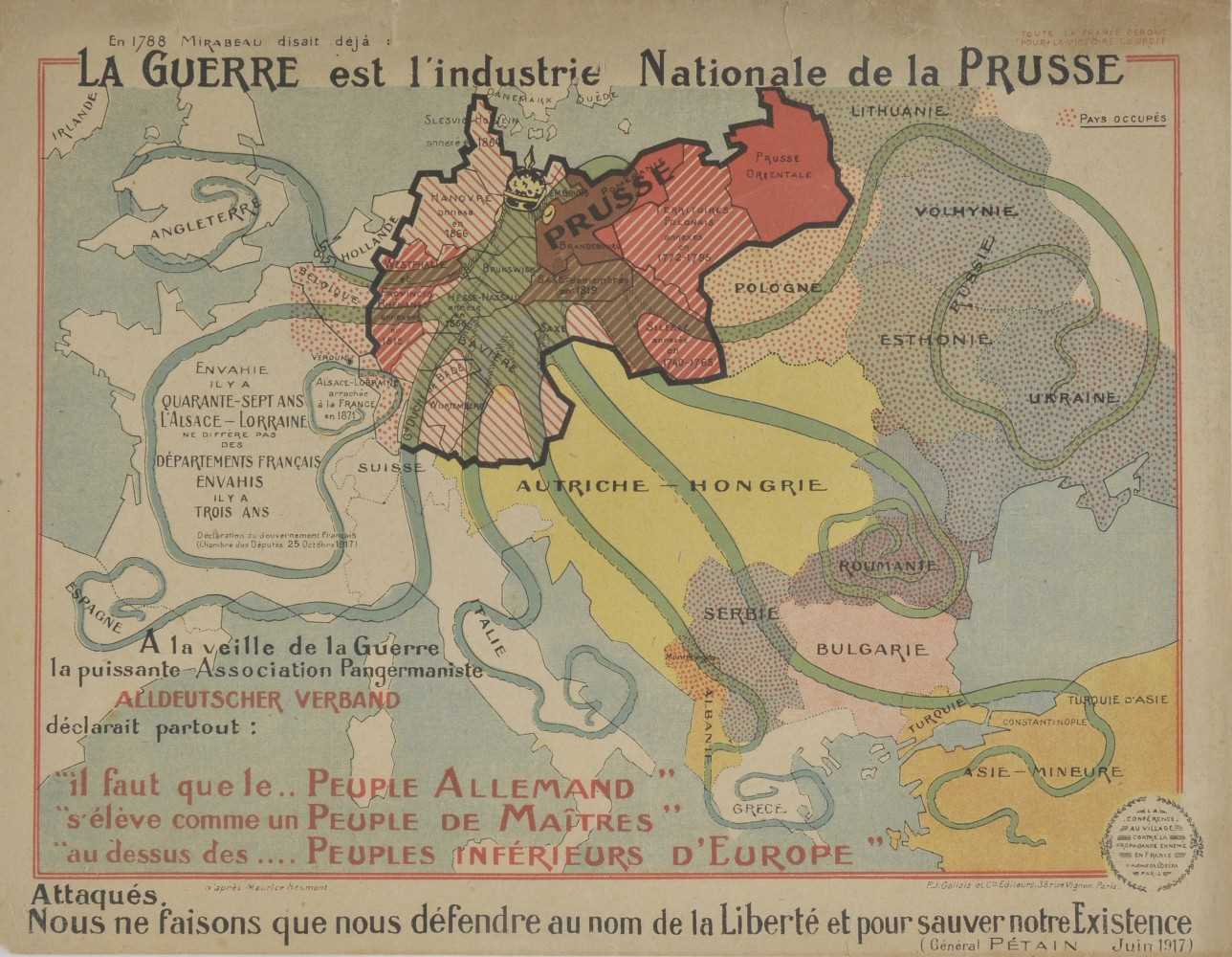 Lot 226 - Propaganda maps.