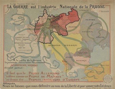 Lot 226 - Propaganda maps.