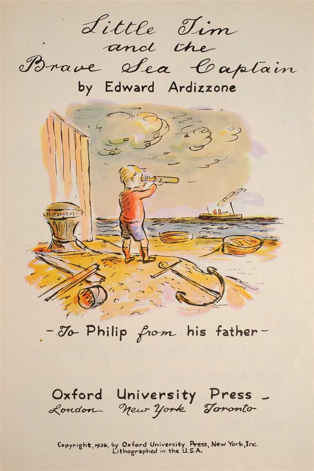 Lot 655 - Ardizzone, Edward