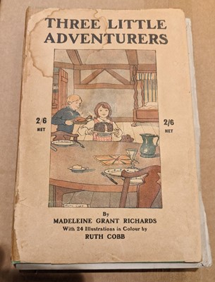 Lot 668 - Cobb, Ruth, fl. 1902-1953. A complete set of original drawings for Three Little Adventurers