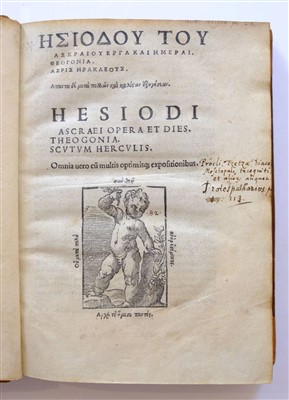 Lot 320 - Hesiod.