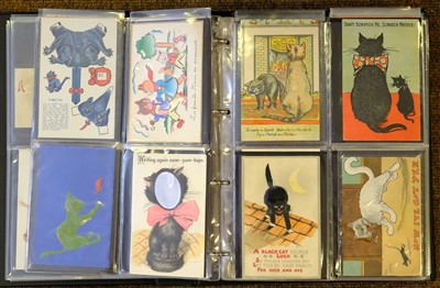 Lot 628 - Cat Greeting Cards.