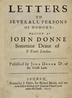 Lot 302 - Donne, John