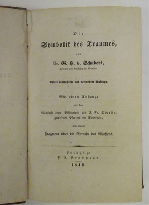 Lot 390 - Schubert, G.H. von