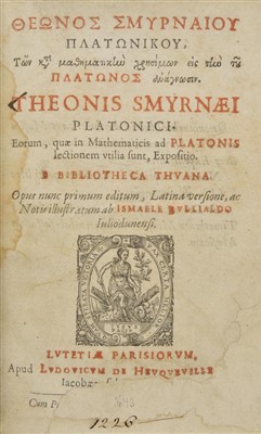 Lot 395 - Theon, of Smyrna