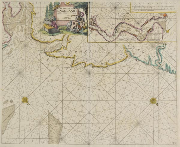 Lot 189 - Sea chart