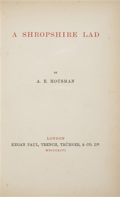Lot 92 - Housman, A.E.