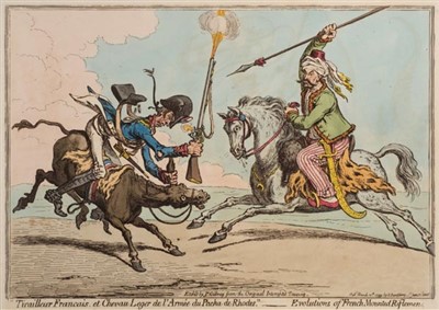 Lot 392 - Gillray, James, 1757-1815