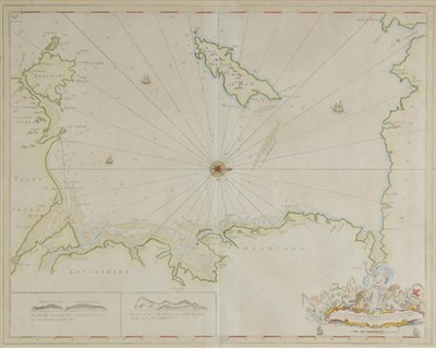 Lot 190 - Sea chart.