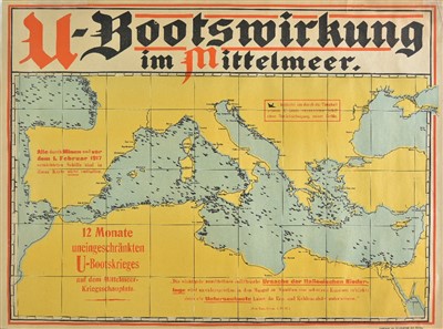 Lot 194 - Propaganda maps.