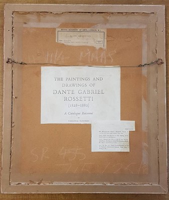 Lot 262 - Rossetti, Dante Gabriel, 1828-1882