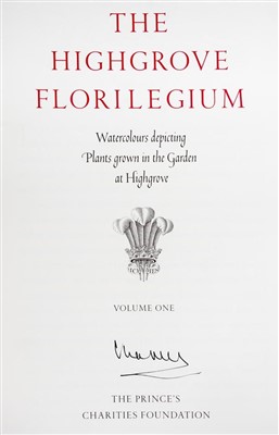 Lot 501 - Highgrove Florilegium.