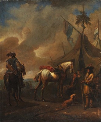 Lot 316 - Follower of Philips Wouwerman (1619-1668).