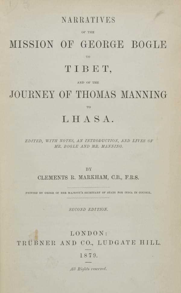 Lot 50 Markham, Clements R., editor