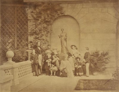 Lot 407 - Queen Victoria and family.