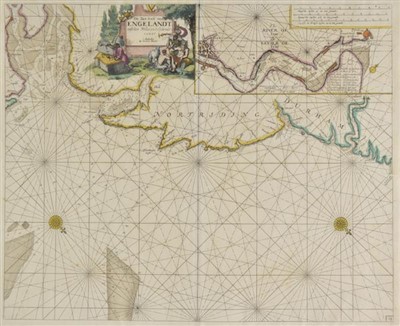 Lot 218 - Sea chart