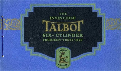 Lot 38 - 1932 Talbot