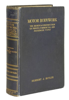 Lot 109 - Herbert J. Butler - Motor Bodywork