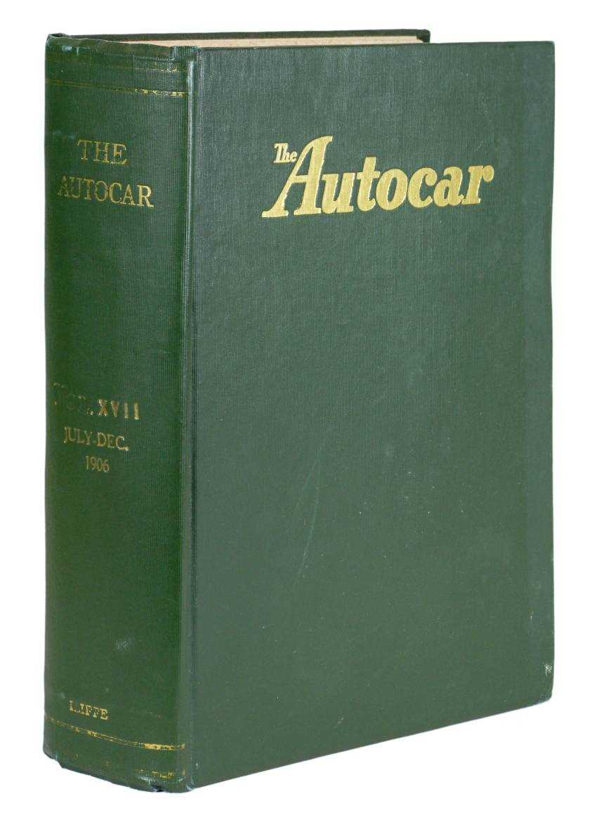 Lot 111 - The Autocar, Vol. XVII, July to December 1906.