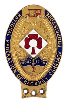 Lot 119 - National Federation of Hackney Carriage Proprietors.