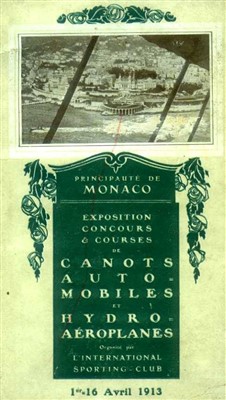 Lot 123 - Canots - Automobiles & Hydro-Aeroplanes Exposition & Concours.