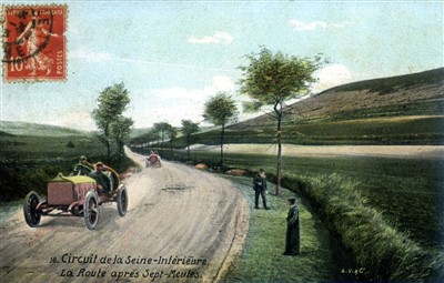 Lot 125 - An Album of Historic Racing Postcards.